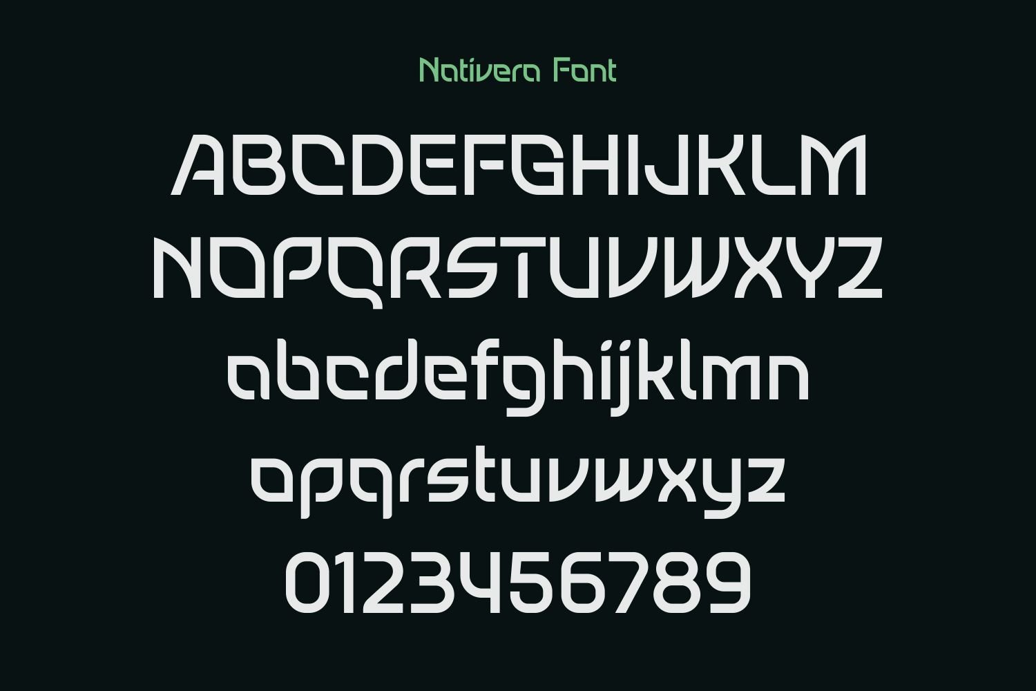 Nativera Font Family