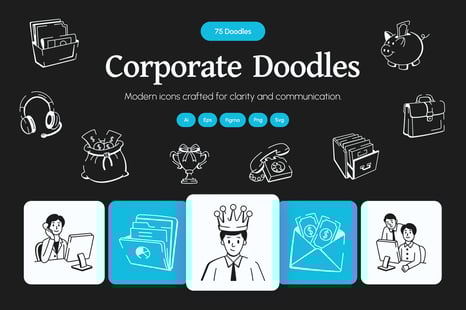 Corporate Doodle Art - Creative Store