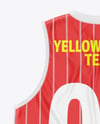 Basketball Jersey Mockup - Back View