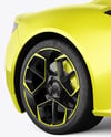 Sport Car Mockup - Side View