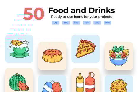 Food and Drinks - Graphics