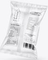 Empty Clear Plastic Snack Bags Mockup