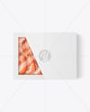 Paper Box with Shrimps Mockup