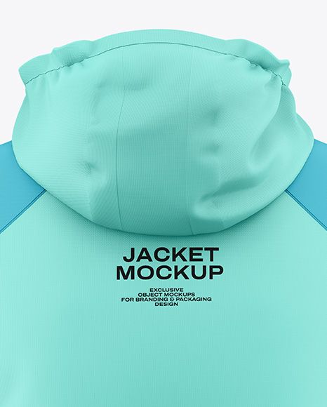 Men's Windbreaker Jacket Mockup