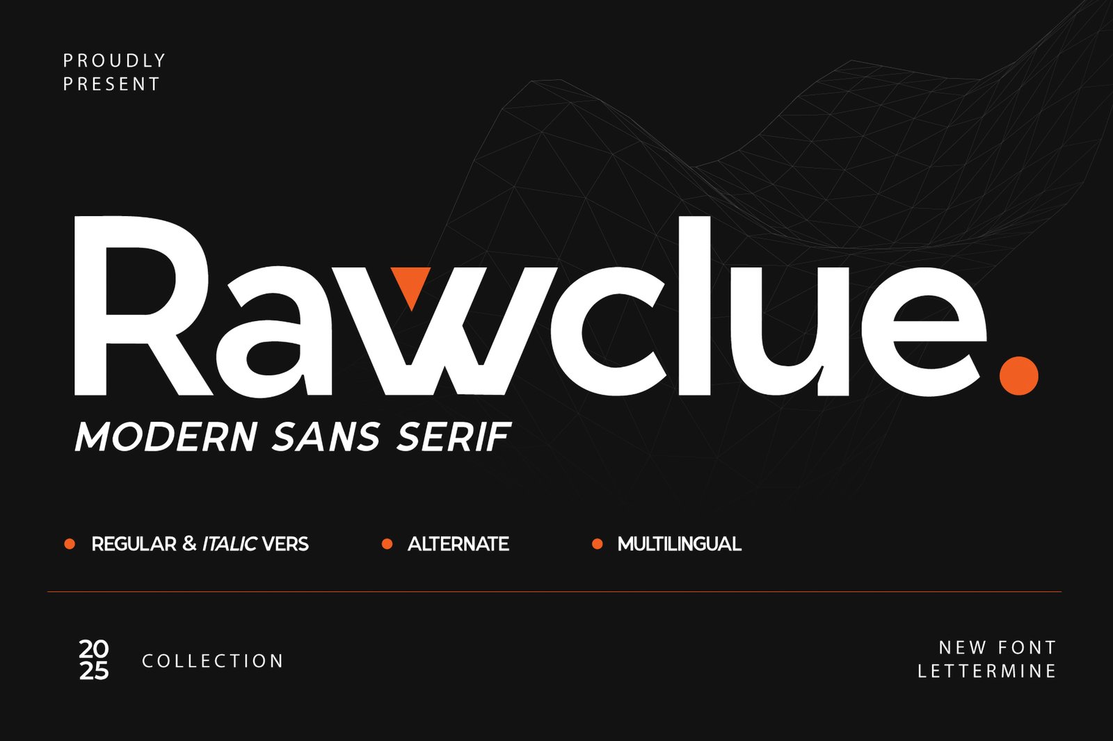 Rawclue - Modern Sans Serif