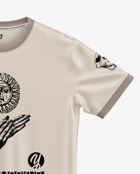 Crew Neck T-Shirt Mockup