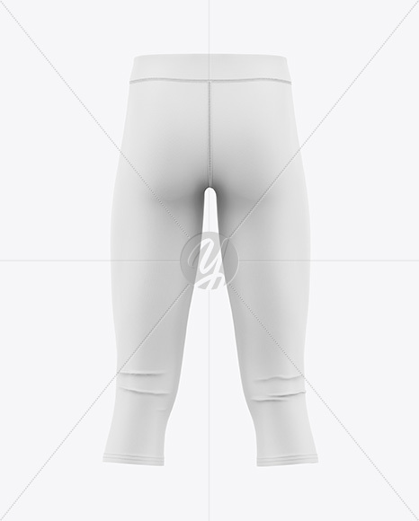 3/4 Men's Leggings Mockup
