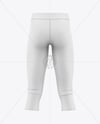 3/4 Men's Leggings Mockup