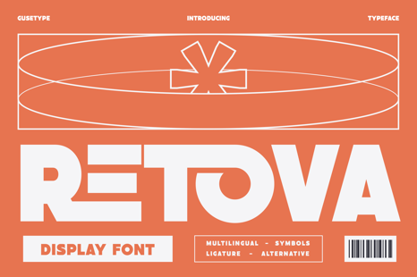 Retova - Display Font - Display product