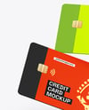 Two Credit Cards Mockup