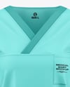 Women's Medical Shirt Mockup - Front View