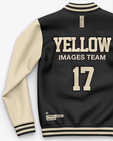 Varsity Jacket Flat Lay