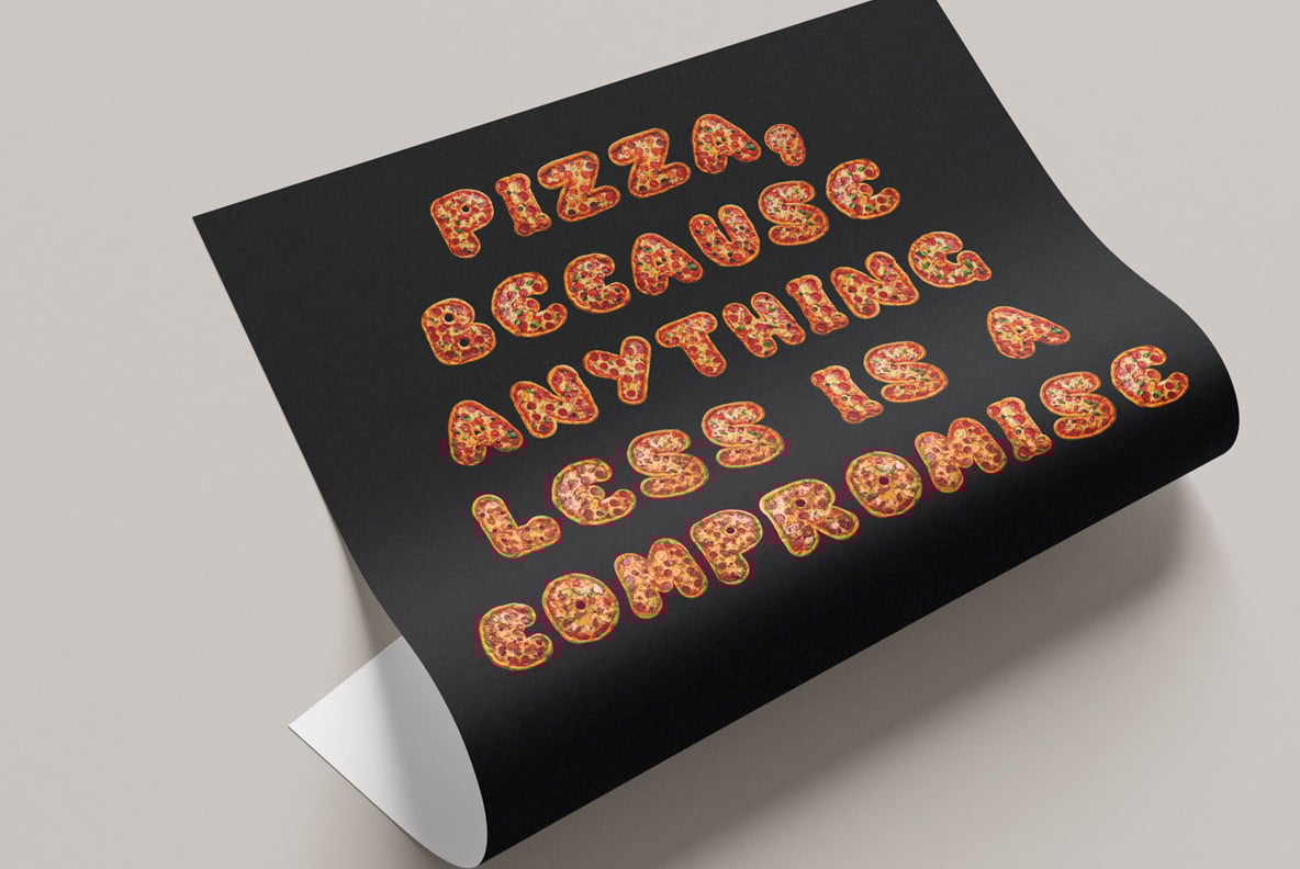 Pizza Font
