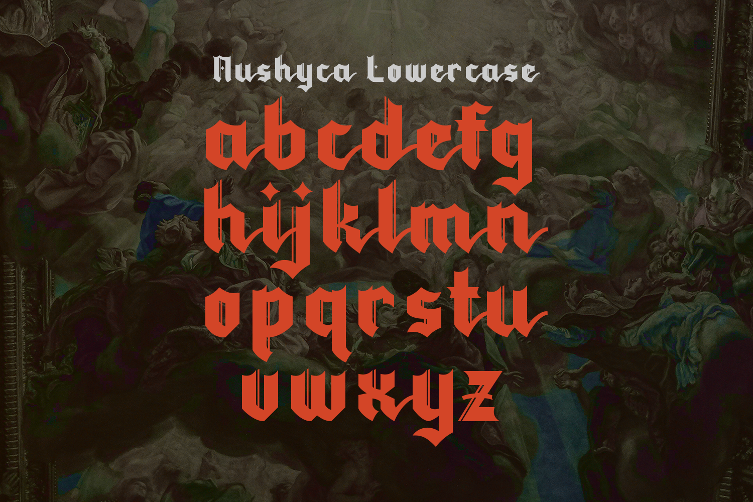 Nushyca Blackletter Font