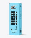 Glossy Cosmetic Tube with Box Mockup