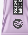 Metallic Sachet Mockup