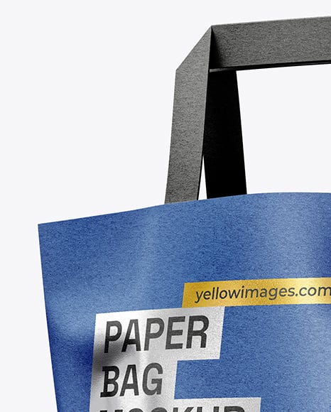 Kraft Paper Bag Mockup
