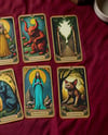 Eight Cards on a Table Mockup