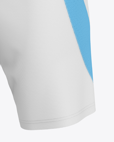 Soccer Kit Mockup - Half Side View