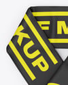 Fan Scarf Mockup - Top View