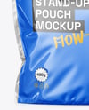 Glossy Stand-Up Pouch Mockup