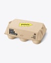 Egg Carton Packaging Mockup