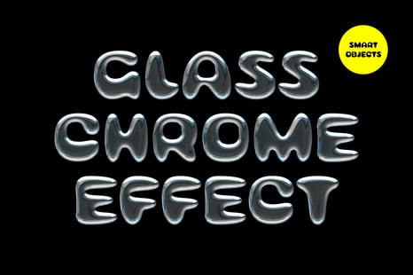 Glass Chrome Effect - Chrome effect