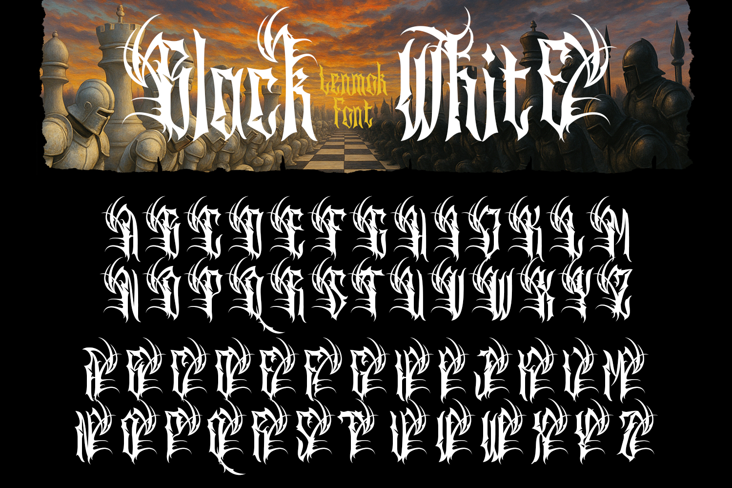 Lenmok - Blackletter Font