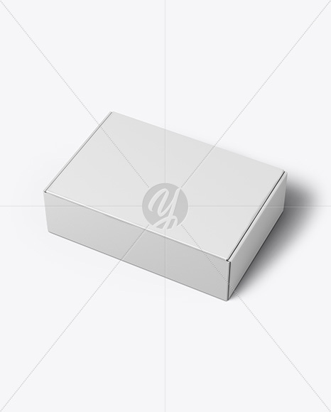 Paper Mailing Box Mockup