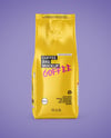Glossy Coffee Bag Mockup