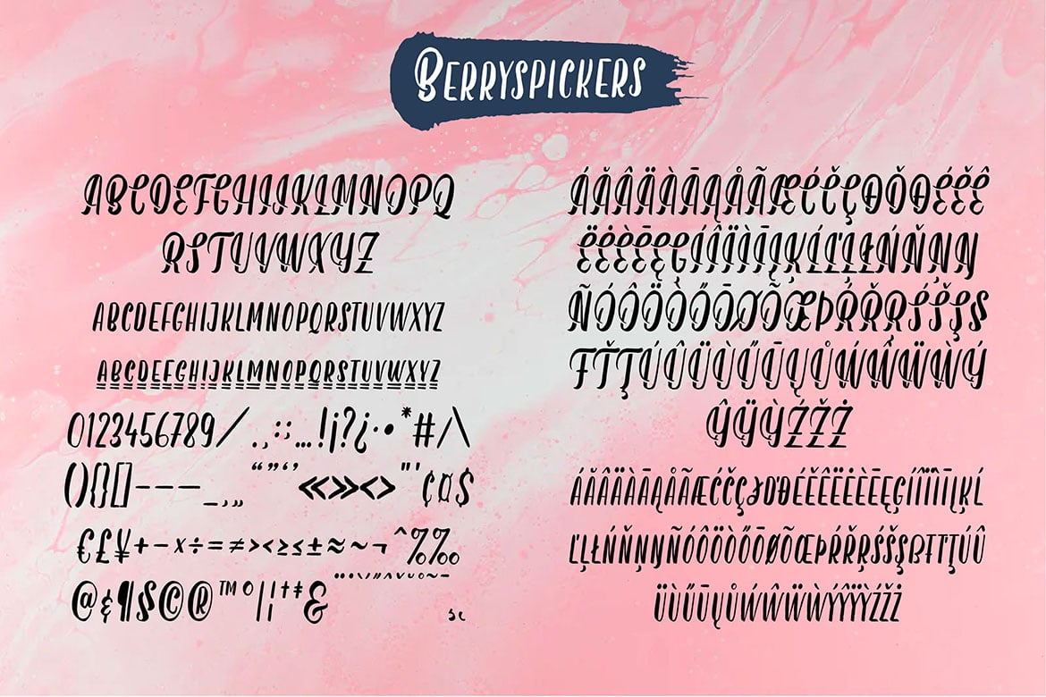 Berryspickers Font