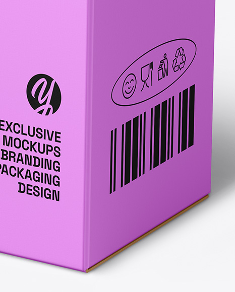 Paper Box Mockup