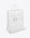 Kraft Paper Bag with Handles Mockup