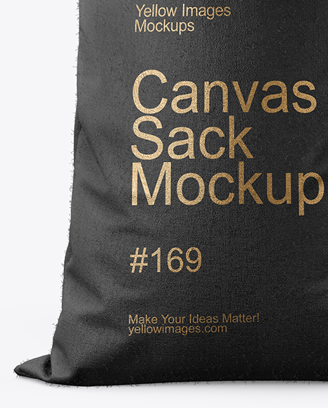 Canvas Sack Mockup