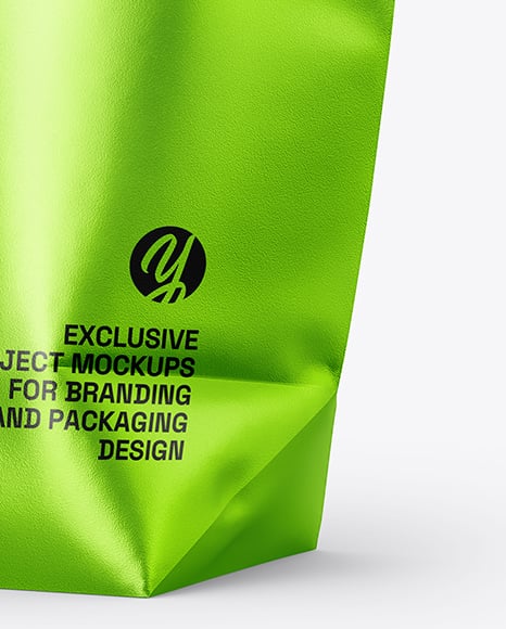 Metallized Paper Bag Mockup