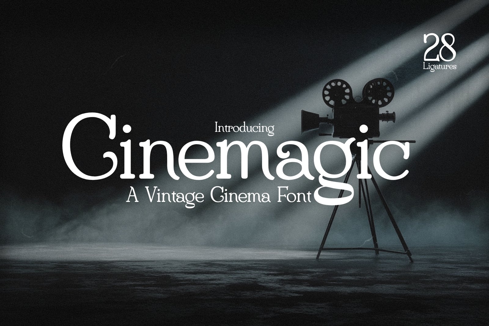 Cinemagic - Vintage Cinema Font