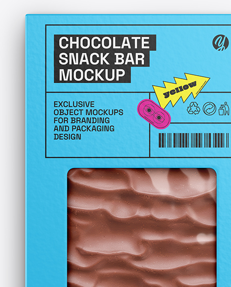 Chocolate Bar Mockup