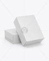 Two Paper Boxes Mockup