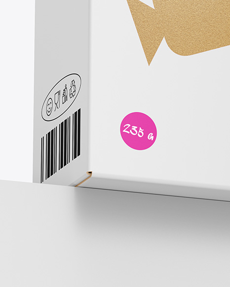 Paper Box Mockup