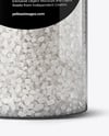 Jar with Coarse Sea Salt Mockup