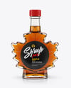 Maple Syrup Bottle Mockup