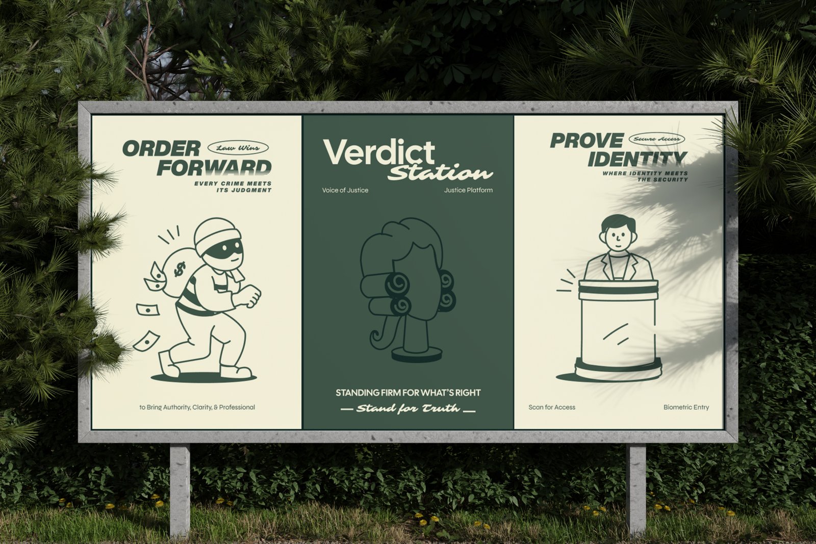 Court Drawing Art Set