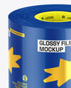 Glossy Film Roll Mockup