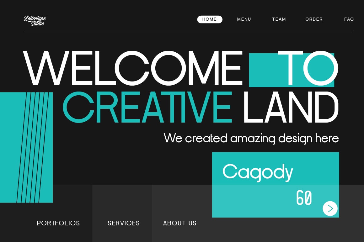 Cagody Modern &amp; Geometric Sans Serif