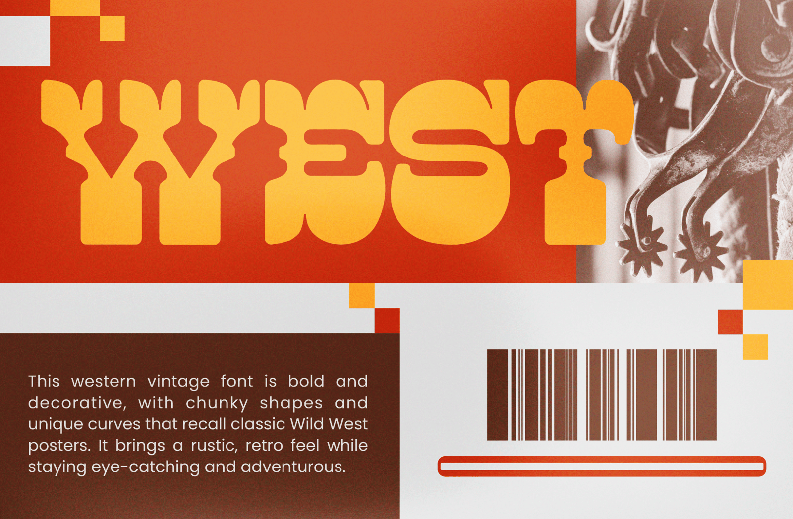 Gaider - Western Vintage Typeface