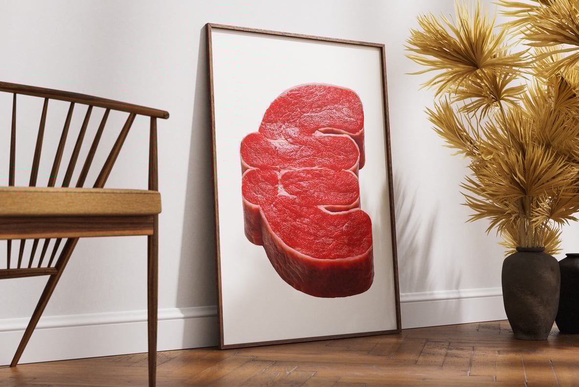 Row Meat Font