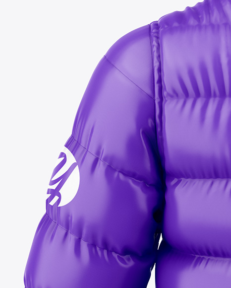 Glossy Down Jacket Mockup