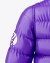 Glossy Down Jacket Mockup