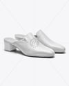 Pair of Mules Shoes Mockup