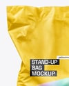 Matte Stand-Up Bag Mockup